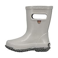 BOGS Men's Skipper Rubber Waterproof Boys and Girls Rain Boot