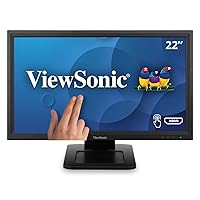 TD2211 22 Inch 1080p Single Point Resistive Touch Screen Monitor with VGA, HDMI, DVI, and USB Hub