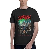 Suffocation Effigy of The Forgotten T-Shirt Man's Classic Fashion Summer Crew Neck Short Sleeve Graphic T-Shirts