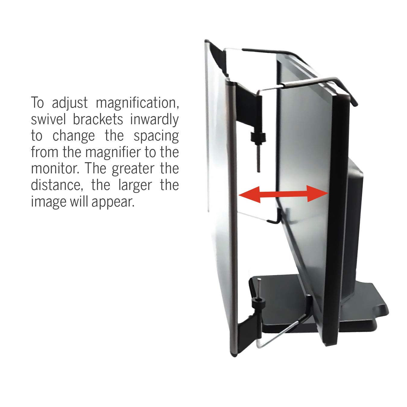 Kantek MAXVIEW LCD Computer Monitor Screen Magnifier for 27-Inch Widescreen Monitors (Measured Diagonally) (MAG27WL)