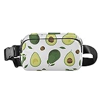 Avocado Fanny Packs for Women Men Belt Bag with Adjustable Strap Fashion Waist Packs Crossbody Bag Waist Pouch Casual Bag Bum Bags for Workout