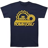 Norah Jones Men's Day Breaks Mens Soft T Slim Fit T-Shirt Navy