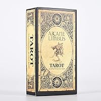 Arcane Limbus Tarot,78 Tarot Deck,Fortune Telling Game,Divination Tools for All Skill Levels,Guidebook