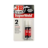 J-B Weld 33102 SuperWeld Glue - 2g Super Glue Tubes