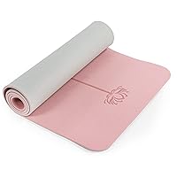 Yoga Mat Non Slip, Pilates Fitness Mats, Eco Friendly, Anti-Tear 1/4