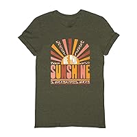 Be The Sunshine Shirt, Summer Shirts for Women, Retro Sun T Shirt, Vintage Graphic T-Shirt, Kindness Tshirt