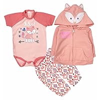 Reborn Baby Doll Clothes 24 Inch Cute Fox Coat Outfits Accessories Clothing for 22-24 Inch Newborn Reborn Toddler Girl Dolls