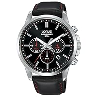 Lorus Sport Man Mens Analog Quartz Watch with Leather Bracelet RT313JX9