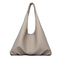 Large Capacity Fashionable PU Leather Women's Shoulder Bag and Handbag