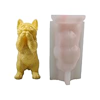 Cute Candle Mold,3D Cat Silicone Mold for Candle Making Animal Candle Mold for Handmade Soap,Aromatherapy Candle