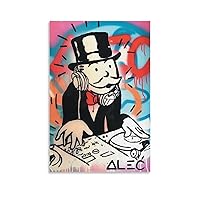 ALEC Monopolys Arte HD Impreso Wall Art Print Canvas Poster Decorative Painting Modern Art For Wall Decor Bedroom Decorations 16x24inch(40x60cm)