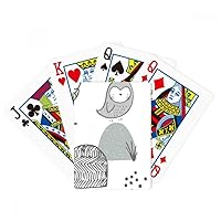 Cartoon Bird Cage Grass Nordic Pattern Poker Playing Magic Card Fun Board Game