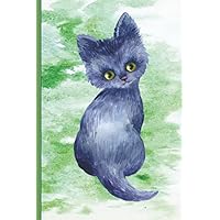Blood Sugar Log Book: Pocket Size Daily Diabetic Glucose Tracker Journal with 52 Weeks Of Before & After Meals - Cute Kitten Cover