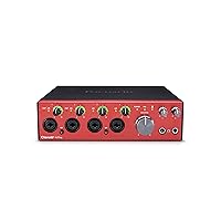 Focusrite Clarett+ 4Pre USB Studio-Grade Audio Interface for Music Makers — Four Low-Noise, Low-Distortion Mic Preamps providing True-To-Life Sound