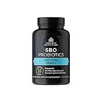 Probiotics for Men, SBO Probiotics Men's Once Daily 30 Ct, for Healthy Digestion and Immune System Function Support, 25 Billion CFUs* Per Serving