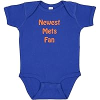 Newest Mets Fan Cute Baby Bodysuit