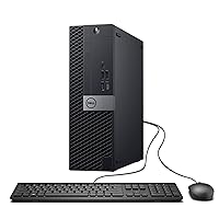 Dell OptiPlex 7050 Small Form Factor, Intel Core Quad i7 6700 up to 4.0 GHz, 16G DDR4, 1T SSD, 4K Support, WiFi, BT 4.0, DVDRW, DP, HDMI, Win 10 Pro 64-Multi-Language Support En/Sp/Fr(Renewed)