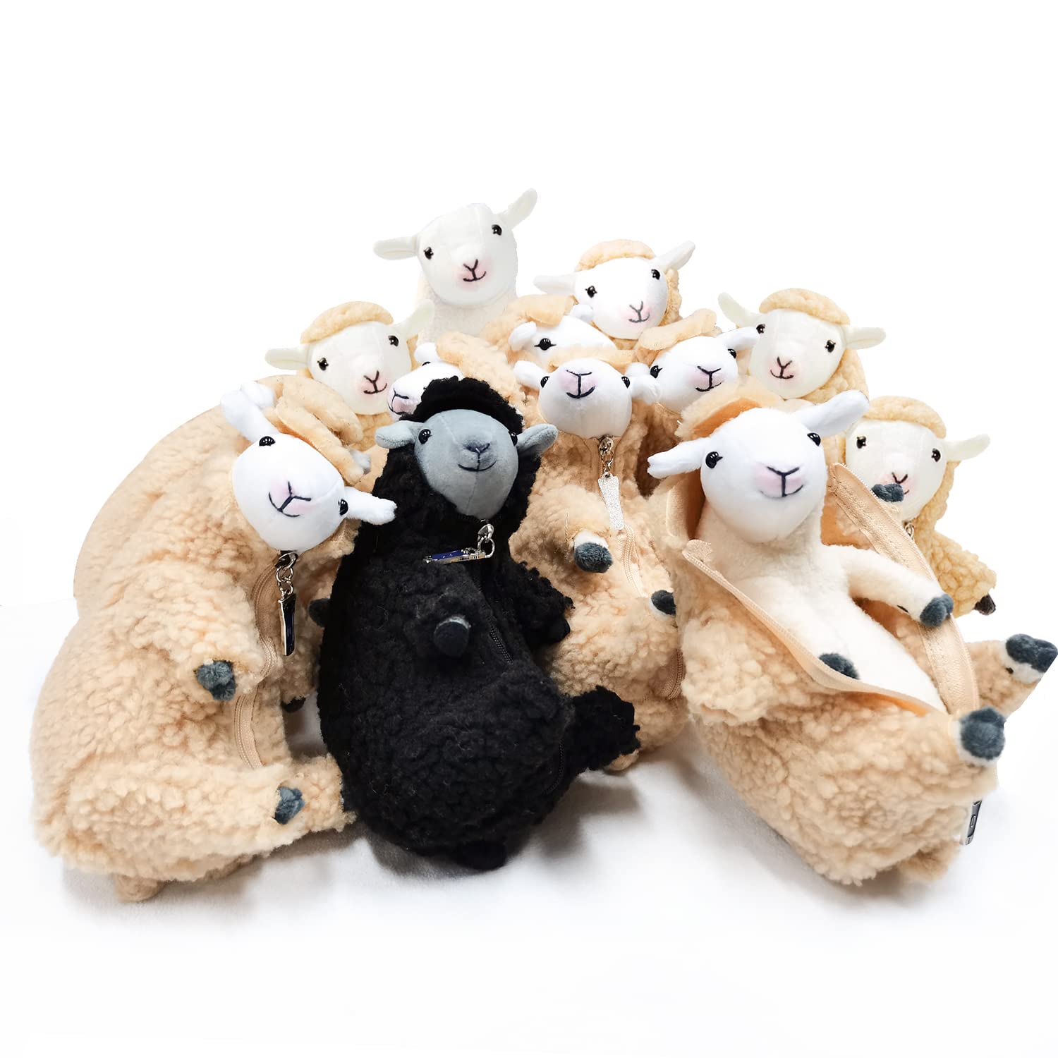 Mua Infaccial Gifts for Sheep Lovers,Sheep Decor,Cute Shaved Lamb Stuffed  Animal Doll,Shearing Sheep Plush Figure Toys Birthday Fun Gifts Ladies  Girls Boys Teens Small Plush (Yellow) trên Amazon Mỹ chính hãng 2023 |