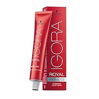 IGORA ROYAL METALLICS Permanent Color Creme (6-28 Dark Blonde Ash Red)