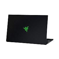 Razer Skin Vinyl Laptop Wrap: Blade 17 - Full Wrap - Premium 3M Cast Vinyl - Scratch Resistant - Unique Designs & Finishes - Easy Application - Carbon Fiber - Black