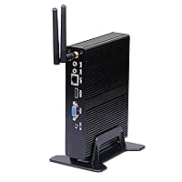 HUNSN Fanless Mini PC, Desktop Computer, HTPC, Nano Kodi Box, Intel Quad Core N2930, Windows 11 Pro or Linux Ubuntu, BM11, VGA, HDMI, USB3.0, 4 x USB2.0, LAN, 8G RAM, 128G SSD, 1TB HDD