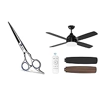 ULG Hair Cutting Scissors Ceiling Fans with Lights