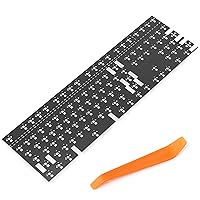YIMAGUJRX RUNJRX Poron Keyboard Switch Pads 1mm 104(108) Layout Down-Light Position for Custom Keyboard