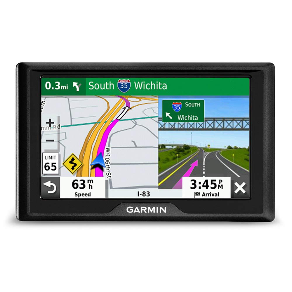 Garmin Drive 52, GPS Navigator with 5” Display, Simple On-Screen Menus and Easy-to-See Maps & Friction Mount