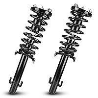 Front Complete Shock Absorber Strut Assembly Fit for Honda Accord FWD 2008 2009 2010 2011 2012 with Coil Spring, 172562L, 172562R, 2PCS