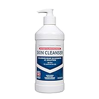 Antiseptic Skin Cleanser, Chlorhexidine Gluconate - 16 oz | Antiseptic Antimicrobial Wash | Antibacterial Soap | Wound Care Products
