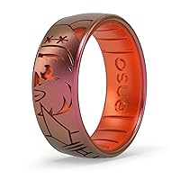 Enso Rings Etched Star Wars - Classic Silicone Ring - 8mm Wide, 2.16mm Thick