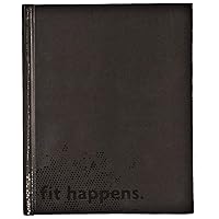 fitspiration 'fit happens' Fitness Goal Tracker and Daily Gratitude Journal