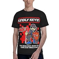 Kindly Keyin T Shirt Men's Casual Tee Summer O-Neck Short Sleeve Clothes