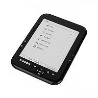 High-Clear Ink Screen Ereader Devices Ebook Reader Double RAM Rich Functions Music Playback Freely Adjustable Fonts 1024 * 768 Targeting Computer and Network Users,e-Book Reader
