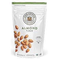 King Arthur, Almond Flour, Certified Gluten-Free, Non-GMO Project Verified, Certified Kosher, Finely Ground, 16 Ounces (Pack of 4)