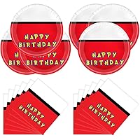 40Pcs Cartoon Ball Birthday Party Tableware Set 20 Birthday Plater and 20 Birthday Napkin kids Birthday Party Supplies
