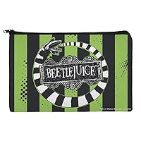 GRAPHICS & MORE Beetlejuice Beetle Worm Makeup Cosmetic Bag Organizer Pouch