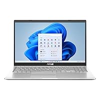 ASUS Vivobook 15.6” FHD Laptop, AMD Ryzen 3 3250U, 8GB RAM, 128GB SSD, Windows 11 Home in S Mode, Transparent Silver, M515DA-WS33