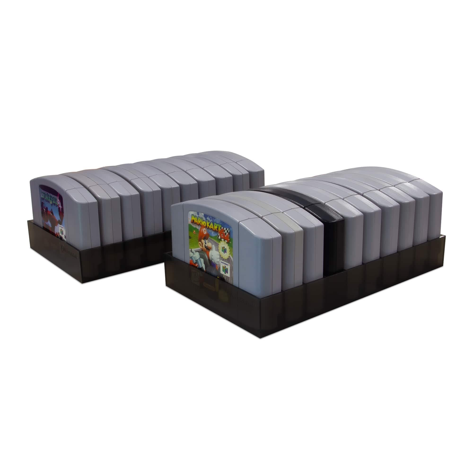 Hyperkin 10-Cartridge Storage Stand for N64 (2 Pack)