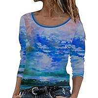 Women Clothes Womens Casual Tunic Tops With Pockets Loose Sweatshirts Long Sleeve Shirts Dressy Shirts For Women