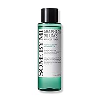 AHA BHA PHA 30 Days Miracle Toner - 5.07Oz, 150ml - Made from Tea Tree Water for Sensitive Skin - Mild Exfoliating Daily Face Toner - Skin Wastes, Sebum and Oiliness Care - Korean Skin Care