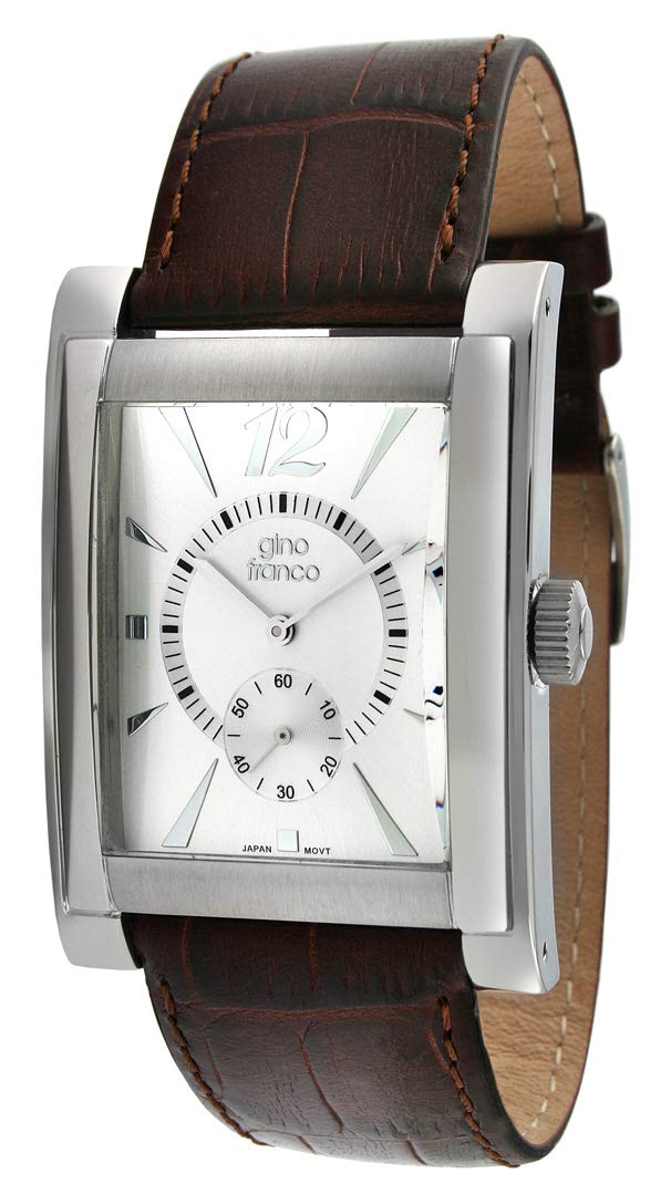 gino franco Men's 921SL Round Stainless Steel Multi-Function Bracelet Watch  : Gino Franco: Amazon.in: Fashion