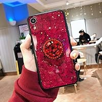Luxury Gold Sequins Case for Samsung S21 S20 FE S10 5G S9 S8 Plus S10E Note 10 9 8 A50 A70 A7 A9 2018 A31 A51 A71 A42 A12 A02S,Case and Stand REd,for Samsung Note 9