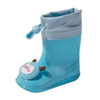 Rain Water Shoes Gumboots Lined With Drawstring For Boys Boots And Rubber Girls Boots NonSlip Toddler Girl Boots Size 5