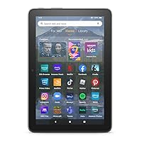 Amazon Fire HD 8 Plus tablet, 8” HD Display, 64 GB, 30% faster processor, 3GB RAM, wireless charging, (2022 release), Gray