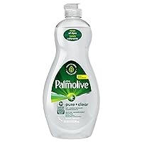 PALMOLIVE Ultra Dishwashing Liquid, Pure + Clear Original 591 ml