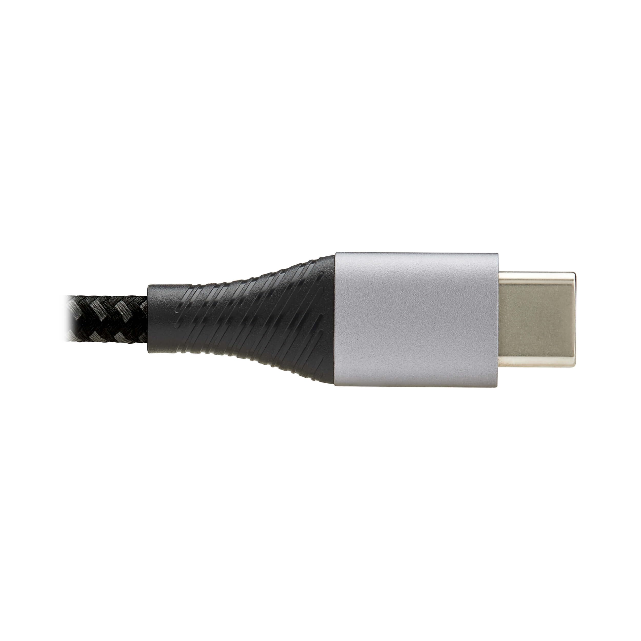 Tripp Lite Dual USB-C Multi-Charging Cable/Splitter, 6 Foot / 1.8 Meter Length, 100W PD Charging, 480 Mbps Data Transfer, Male-to-2x Male, 3-Year Warranty (U420P-2X6-100W)