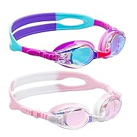 Aegend Kids Goggles, Swimming Goggles for Kids Age 4-16 Boys and Girls Youth