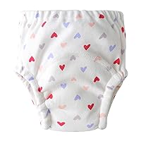 iiniim Baby Toddler Training Underwear Underpants Cartoon Printed Reusable Waterproof Diaper Cover Bloomers