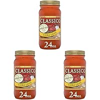 Classico Vodka Sauce Tomato Spaghetti Pasta Sauce (24 oz Jar) (Pack of 3)